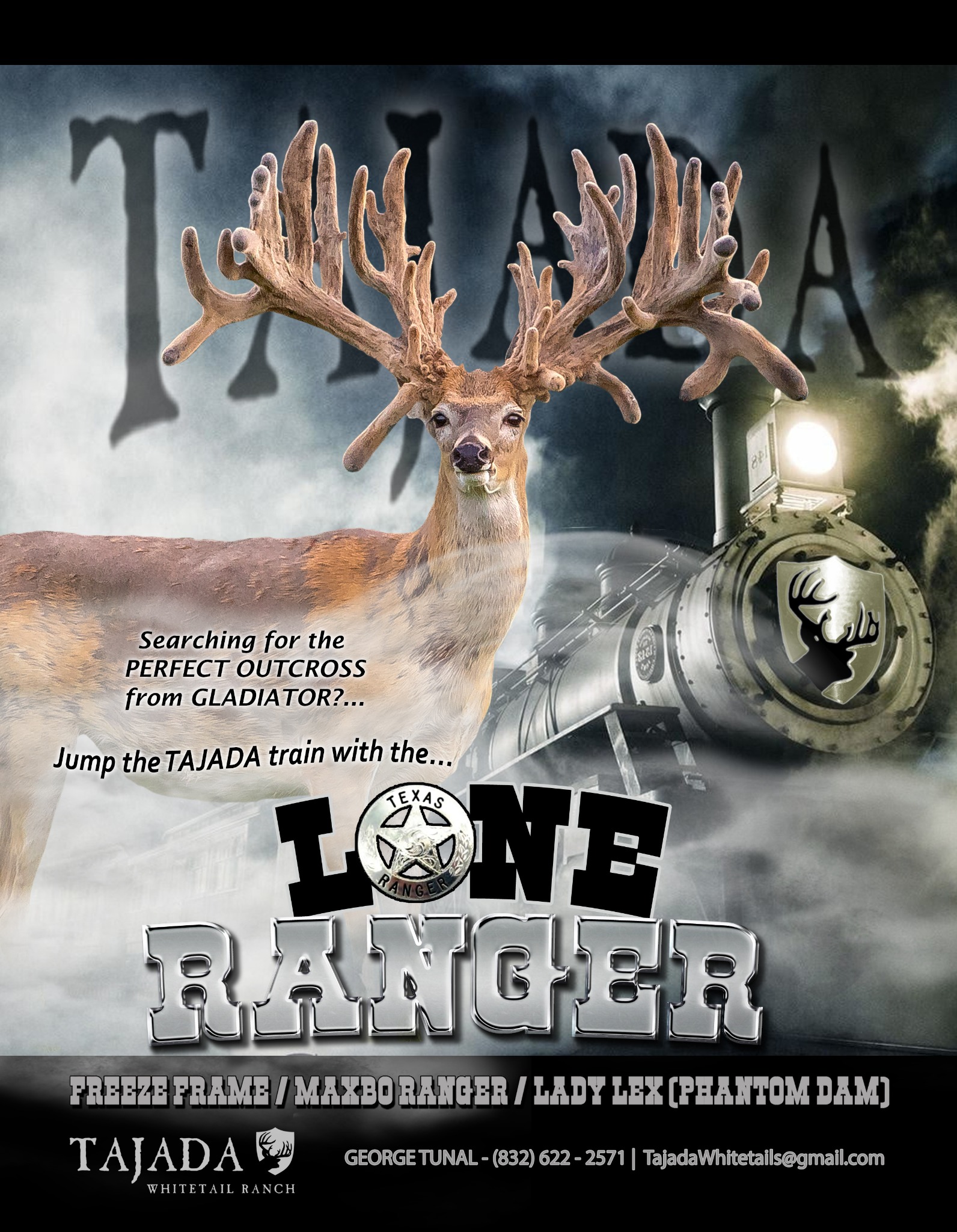 Lone Ranger Tajada advertising design