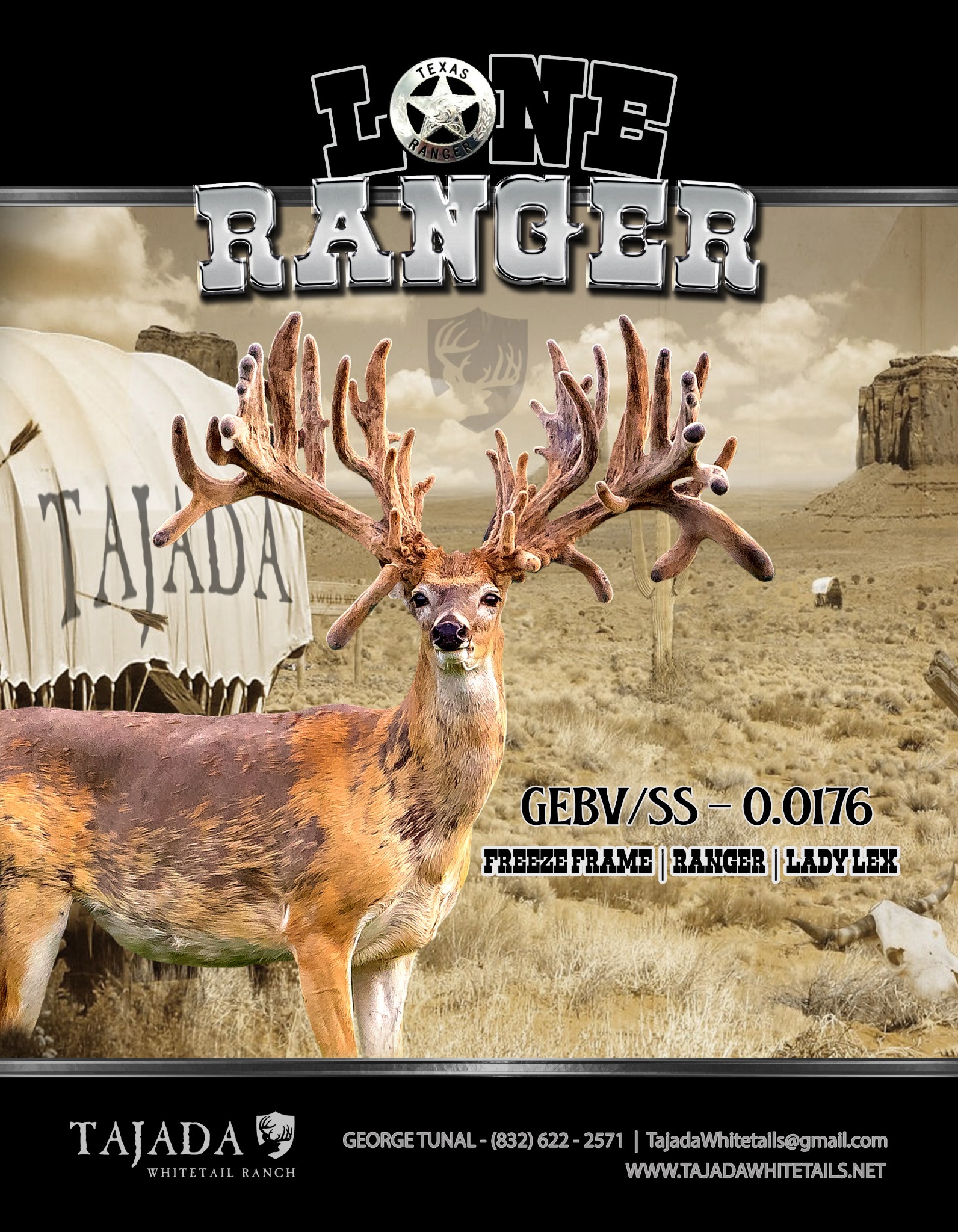 Lone Ranger Tajada advertising design