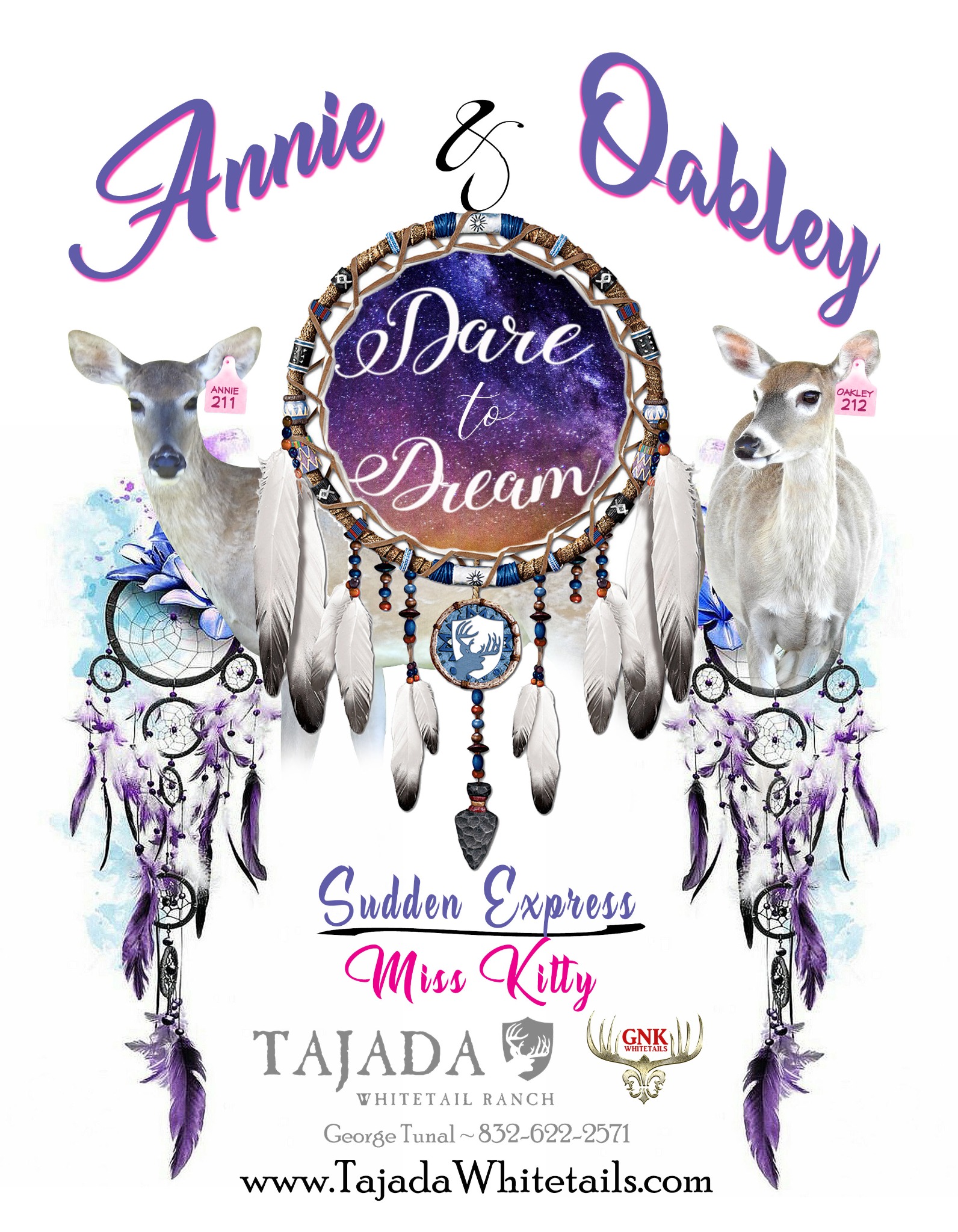 Annie & Oakley Tajada advertising design