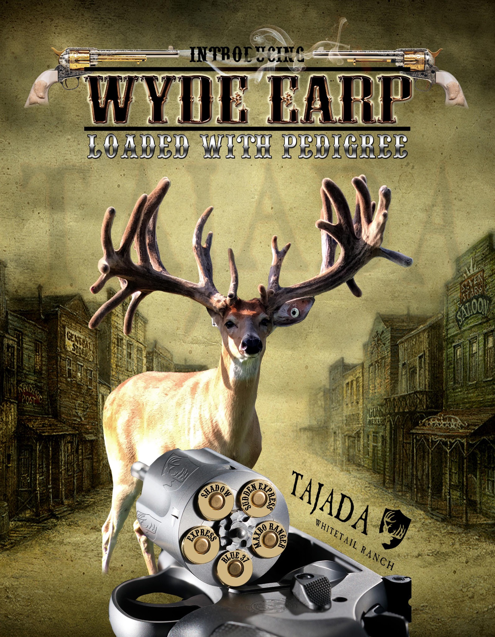 Wyde Earp Tajada advertising design